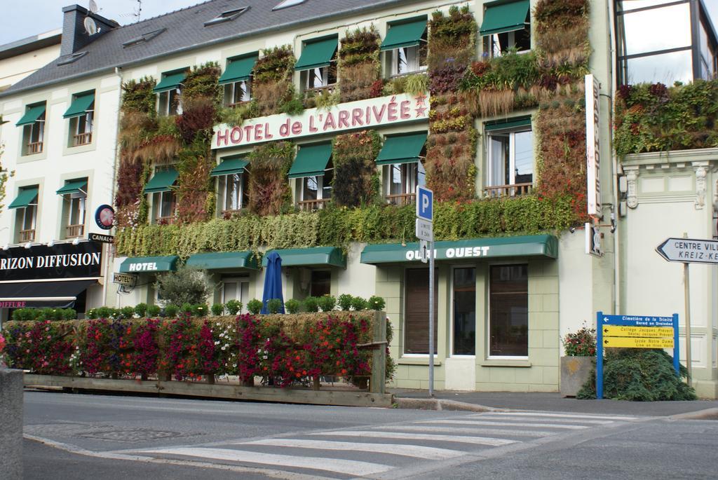 Hotel De L'Arrivee Guingamp Exterior foto